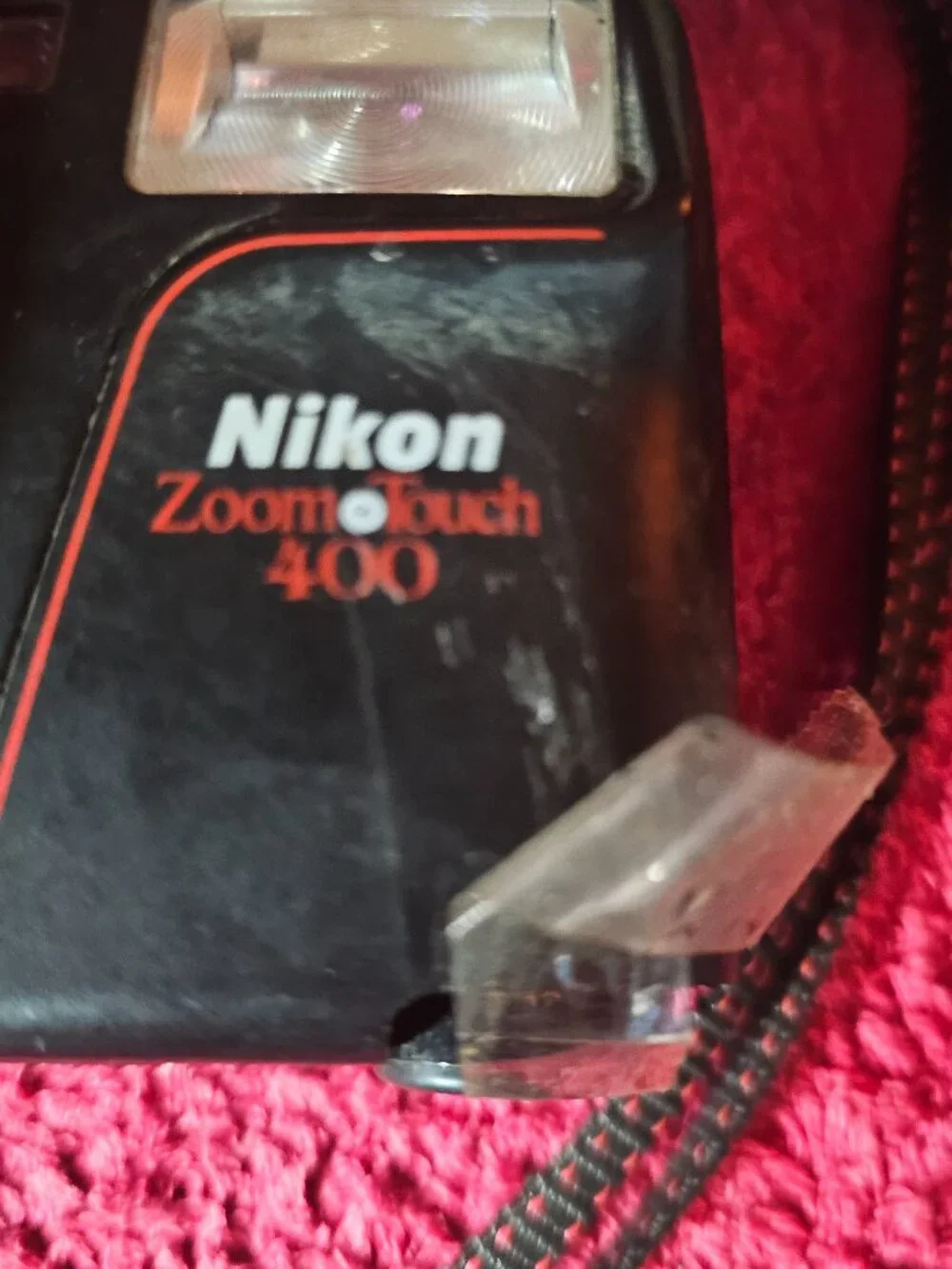 Nikon Zoom Touch 400 Point & Shoot 35mm Film Camera Untested